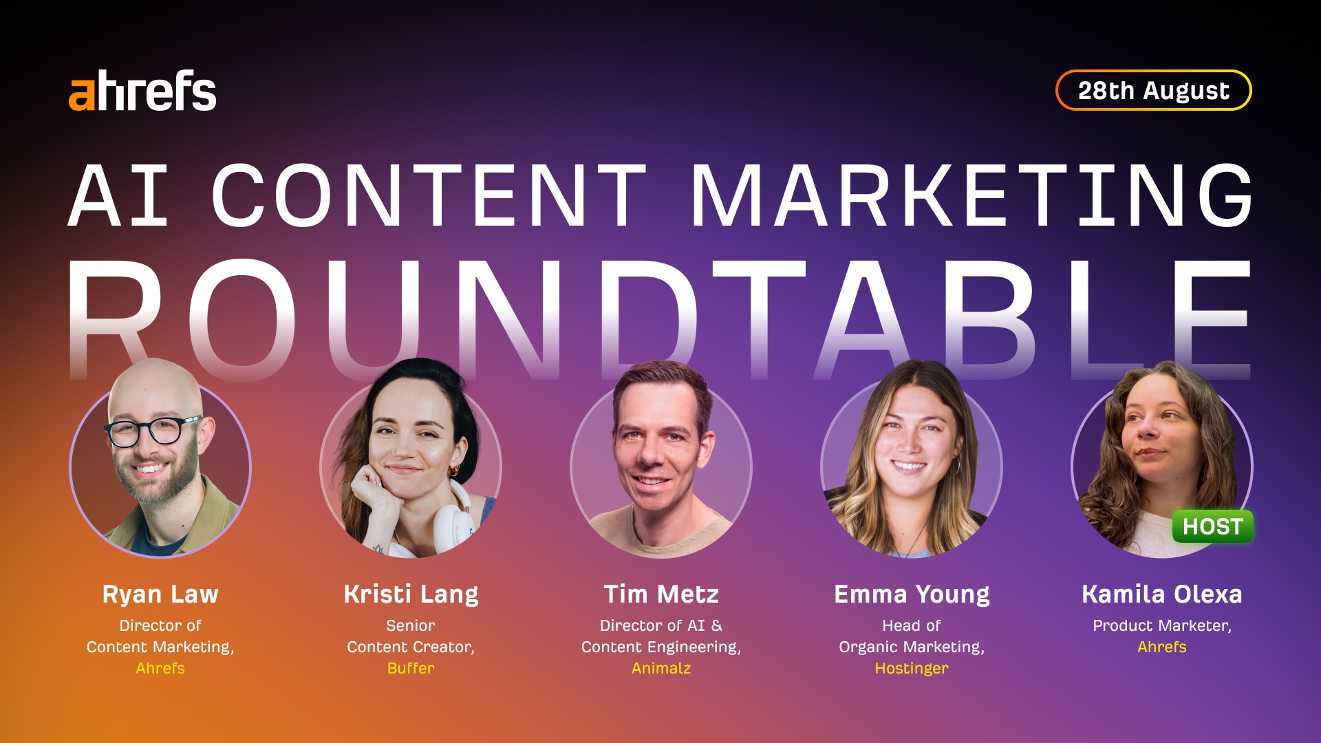 AI content marketing roundtable Thumbnail-sm