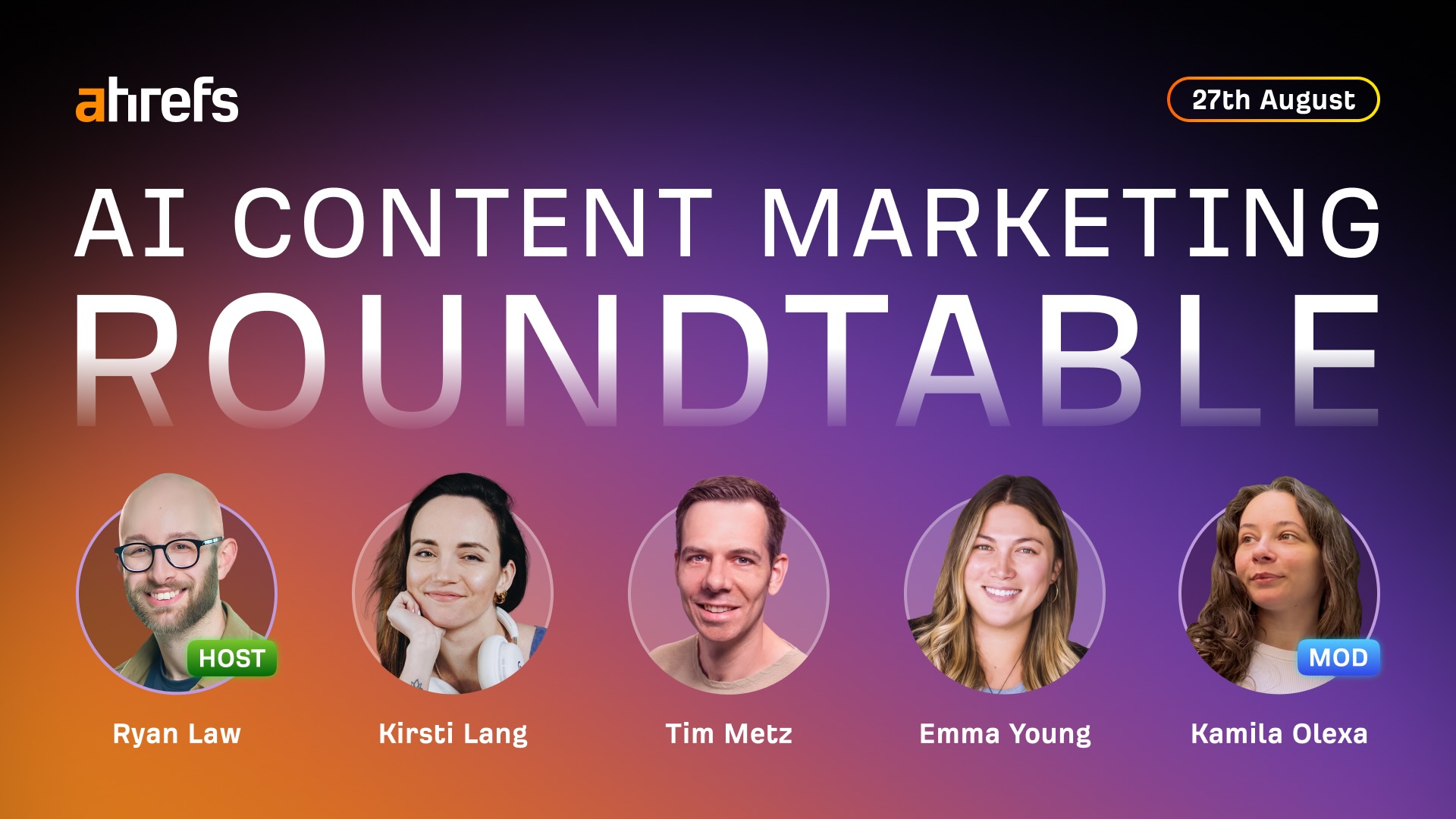AI content marketing roundtable Thumbnail